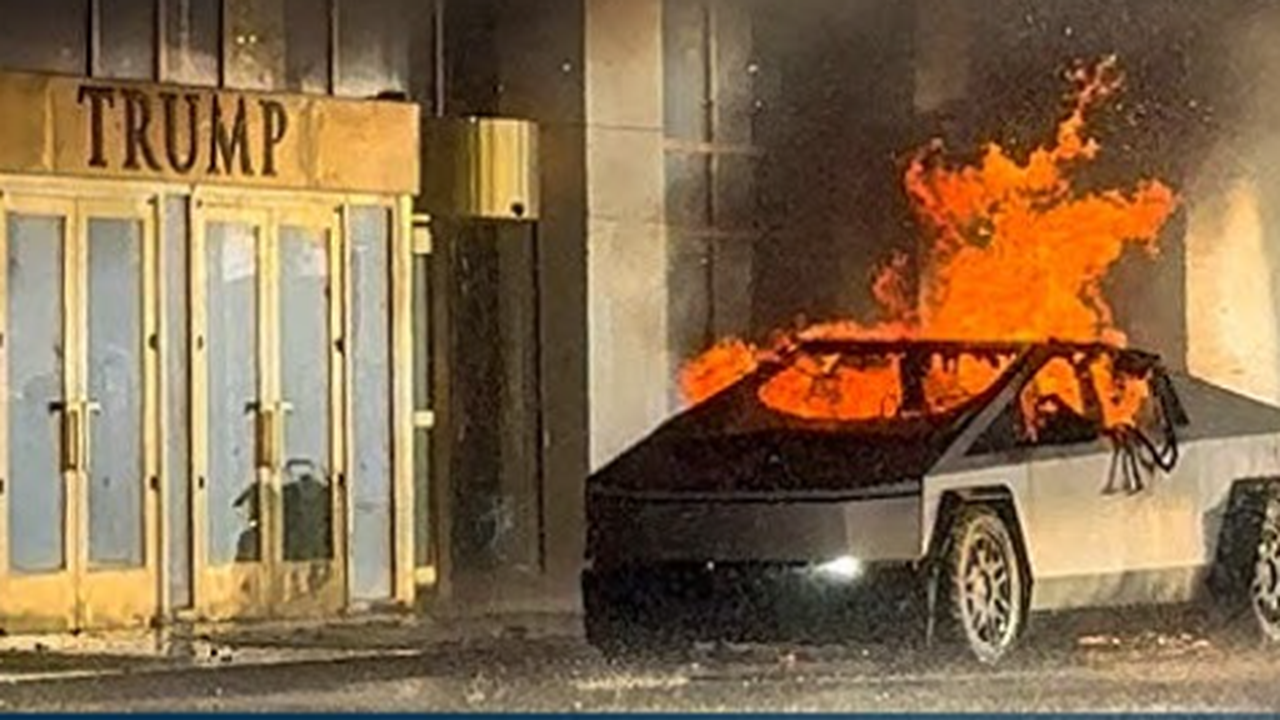 Incêndio de veículo da Tesla em Las Vegas deixa um morto e feridos
