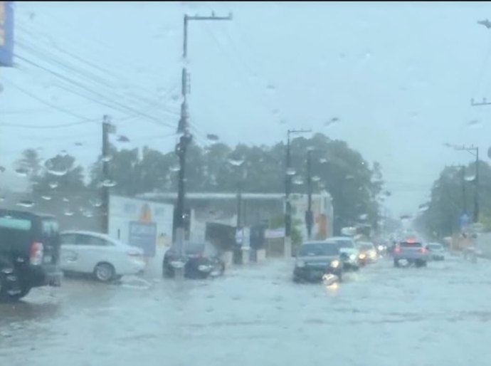 Em menos de duas horas, Arapiraca registra o segundo maior volume de chuva desde o início do ano