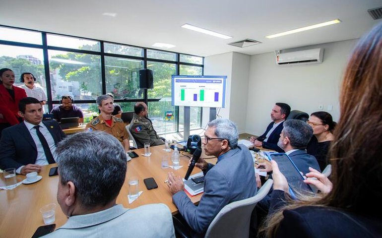 Governador promete não dar trégua ao combate à criminalidade em Alagoas