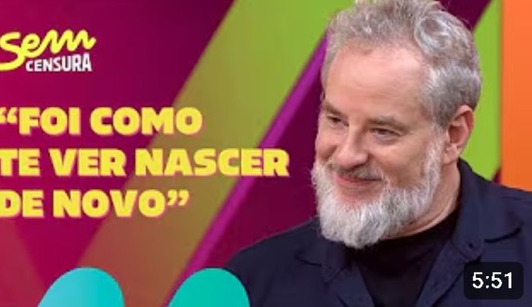 Sem Censura | Dan Stulbach revive a noite em que emocionou seu pai com o teatro
