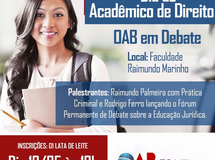ESA realiza OAB em Debate para comemorar Dia do Acadêmico de Direito