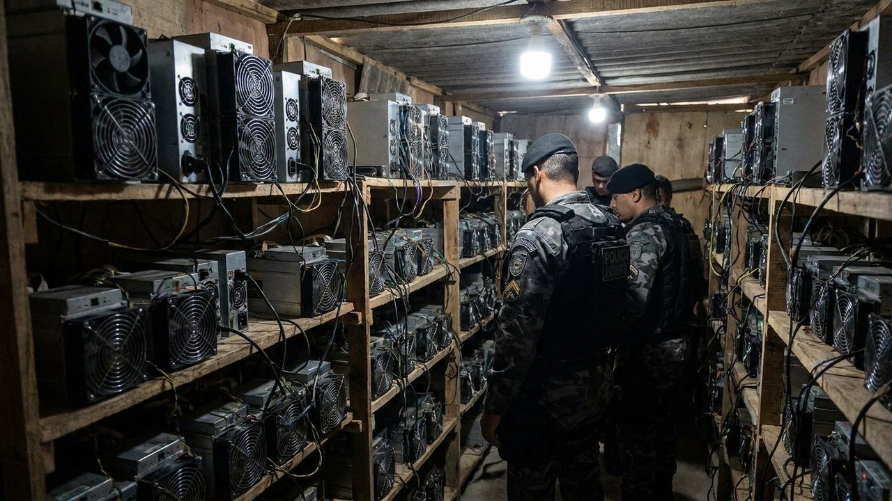 Polícia encontra mineradora de criptomoedas em área do TCP na Maré