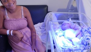Centésimo bebê nasce na Maternidade Lourdes Nogueira em Aracaju / Foto: Foto: Ascom/ Maternidade Lourdes Nogueira