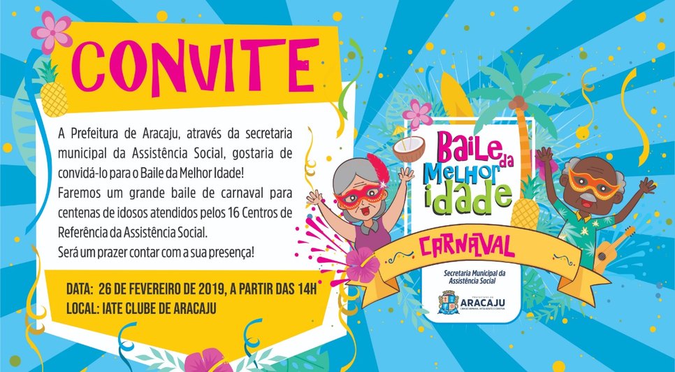 Baile da Melhor Idade acontece nesta terça-feira em Aracaju
