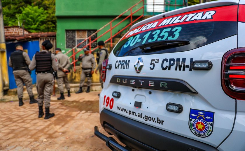 Suspeito de tripla tentativa de homicídio é preso com munição dentro do carro em Maceió