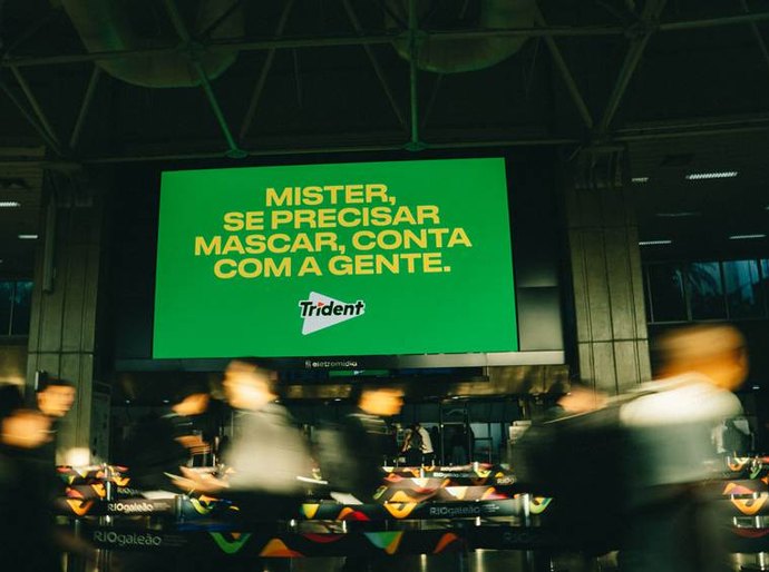 Trident hackeia embarque do Brasil com mensagens ao Mister