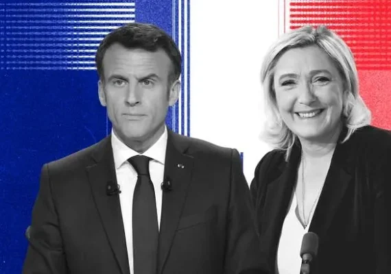 Na França, grupo de Macron tem 19% das intenções de voto e o de Le Pen, 33%, diz pesquisa Ifop