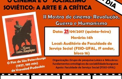 Grupo de pesquisa realiza mostra de cinema sobre socialismo soviético