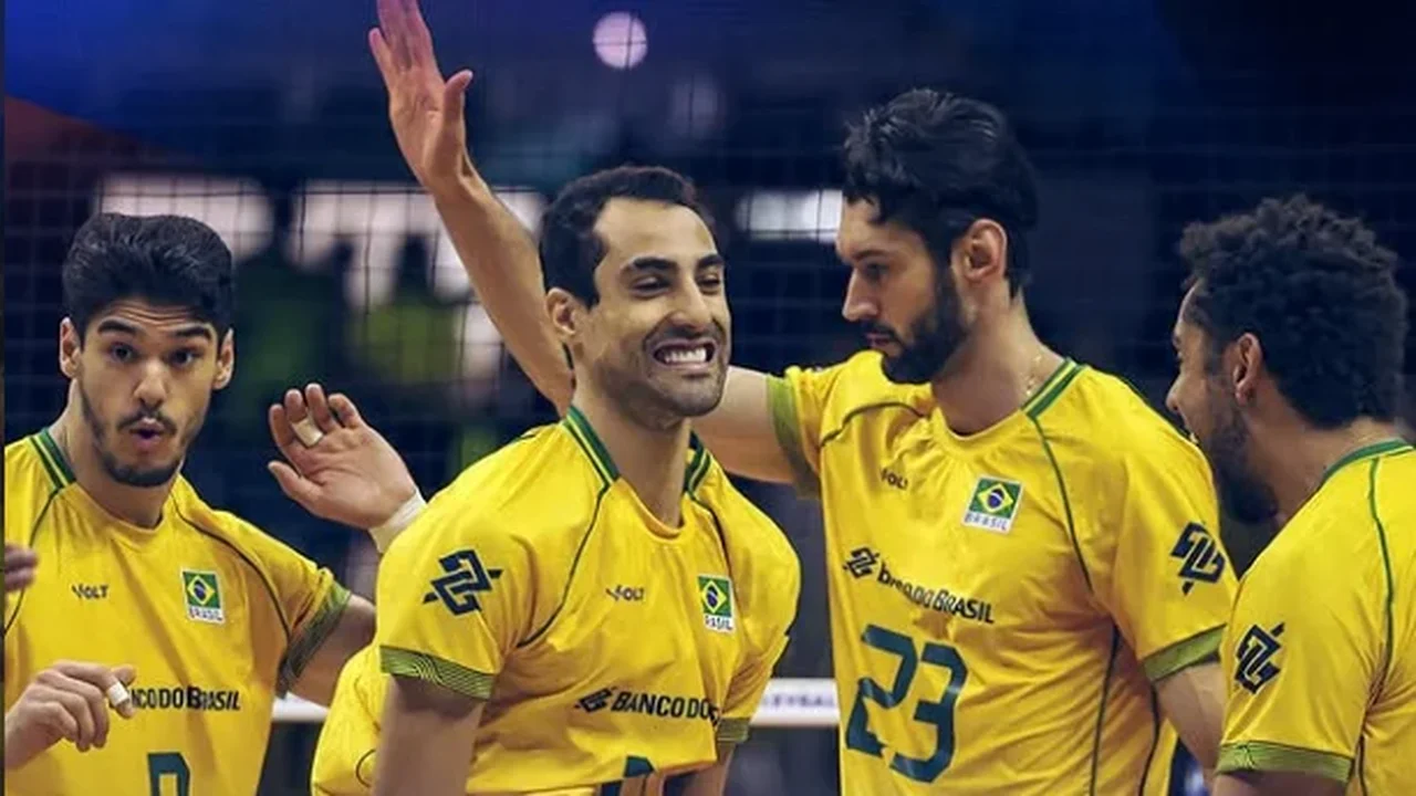 Brasil vence a Sérvia e mantém invencibilidade na VNL masculina