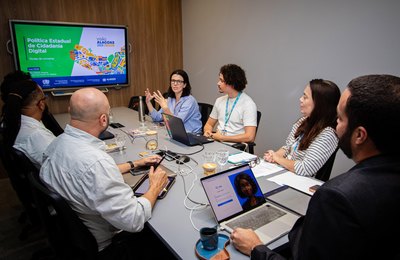 Secom e ONU-Habitat discutem criação da Política Estadual de Cidadania Digital