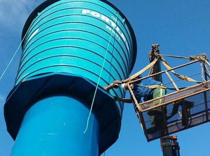 Coruripe: nova caixa d´água é implantada no Distrito da Lagoa do Pau