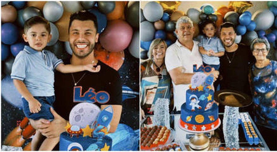 aniversario do filho / Foto: Foto: Redes Sociais/ Reprodução