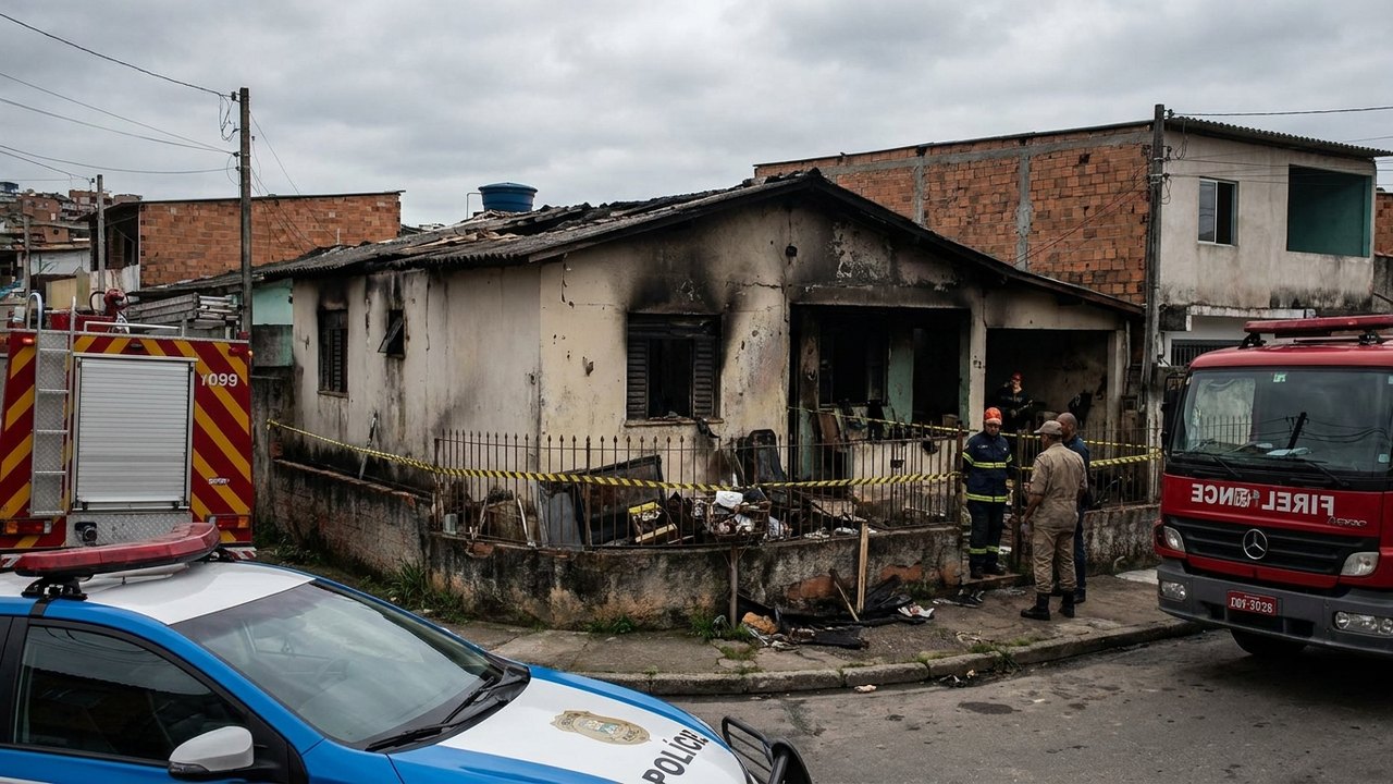 Menina de 2 anos morre após incêndio em casa em São Gonçalo; irmã de 6 anos também morreu