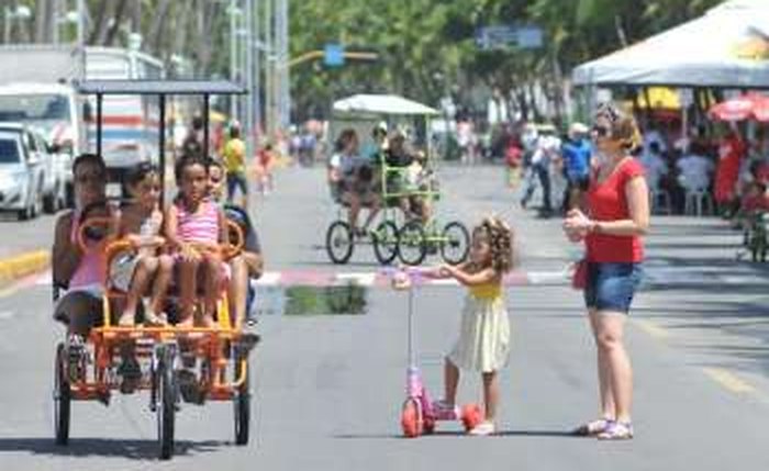 Rua fechada na orla da Ponta Verde: bairro será novamente privilegiado com equipamento turístico