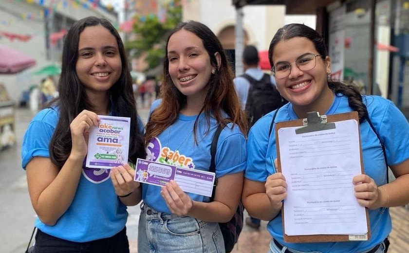 Projeto de Extensão da Uncisal promove ações de conscientização sobre a vacinação