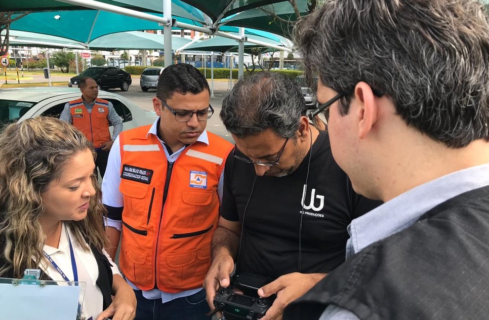 Fiscalização de prédios  / Foto: Ascom/Semdec