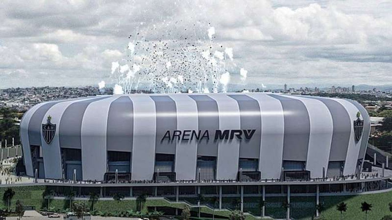 Com meta de inauguração em 2022, Atlético-MG inicia obra do estádio nesta segunda