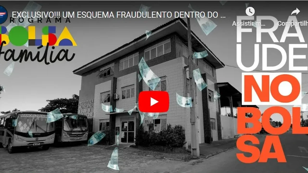 Vídeo: Jornalista descobre esquema de fraudes no Bolsa Família da Barra de Santo Antônio