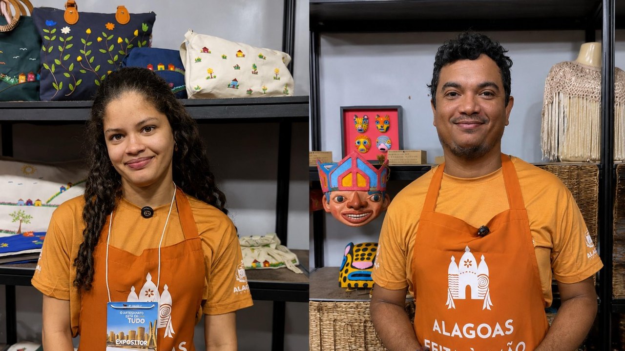 Jovens artesãos alagoanos se destacam no 22º Salão do Artesanato de São Paulo