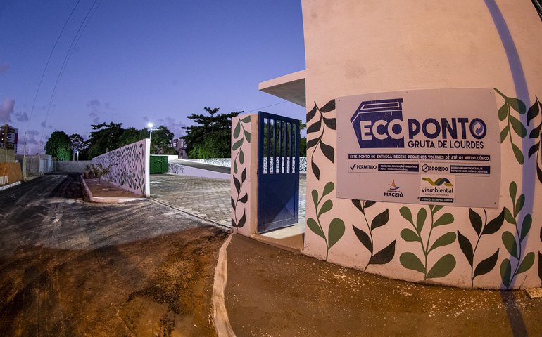 Prefeitura oferece sete Ecopontos para descarte correto de resíduos em Maceió