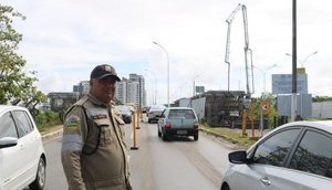 Trânsito é bloqueado na ponte sobre Rio Poxim em Aracaju até quinta-feira