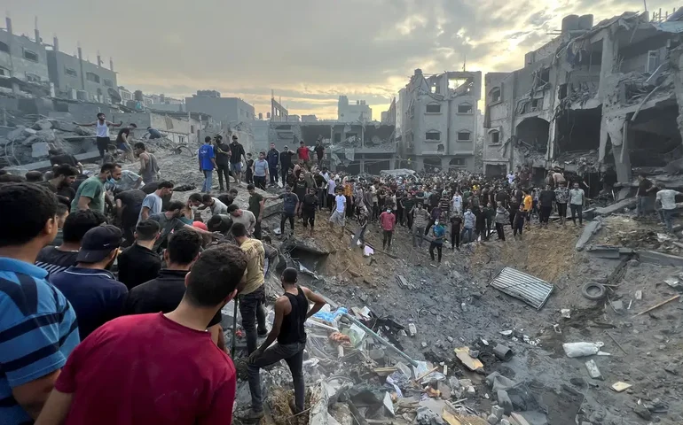 Guerra em Gaza é de uma 'moralidade sem igual', diz Netanyahu após Israel ser acusado de 'atos de genocídio'