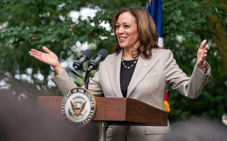 Eleições EUA: Kamala já tem apoio suficiente de delegados para ser candidata, diz pesquisa