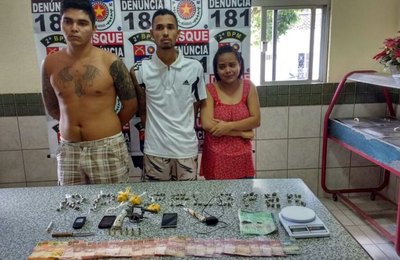 Após denúncia polícia apreende arma e drogas em União