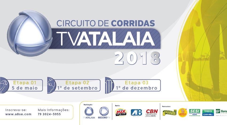 banner circuito TV Atalaia de Corrida