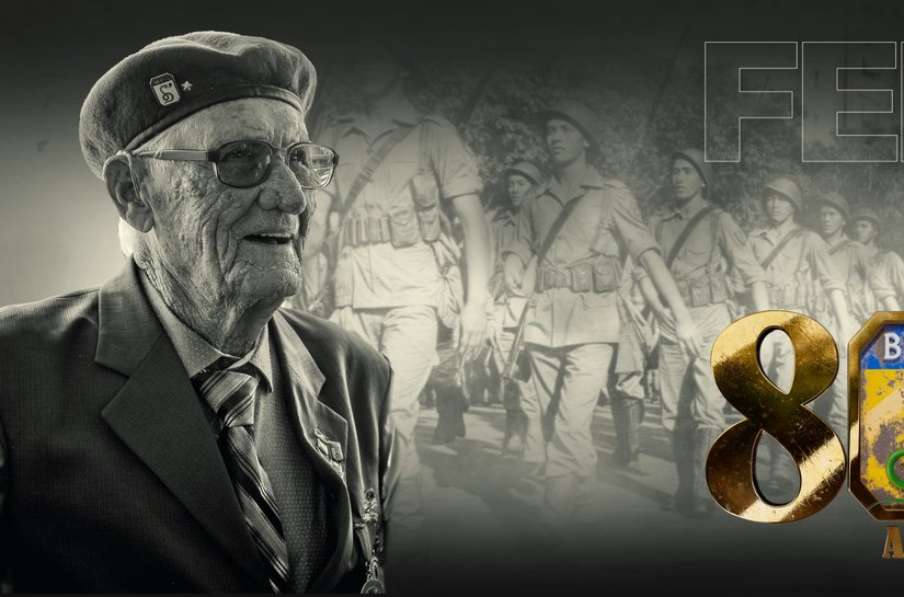 59º BI Mtz comemora 80 anos da vitória da FEB na 2ª Guerra Mundial com apresentação da Banda de Música no Estádio Rei Pelé