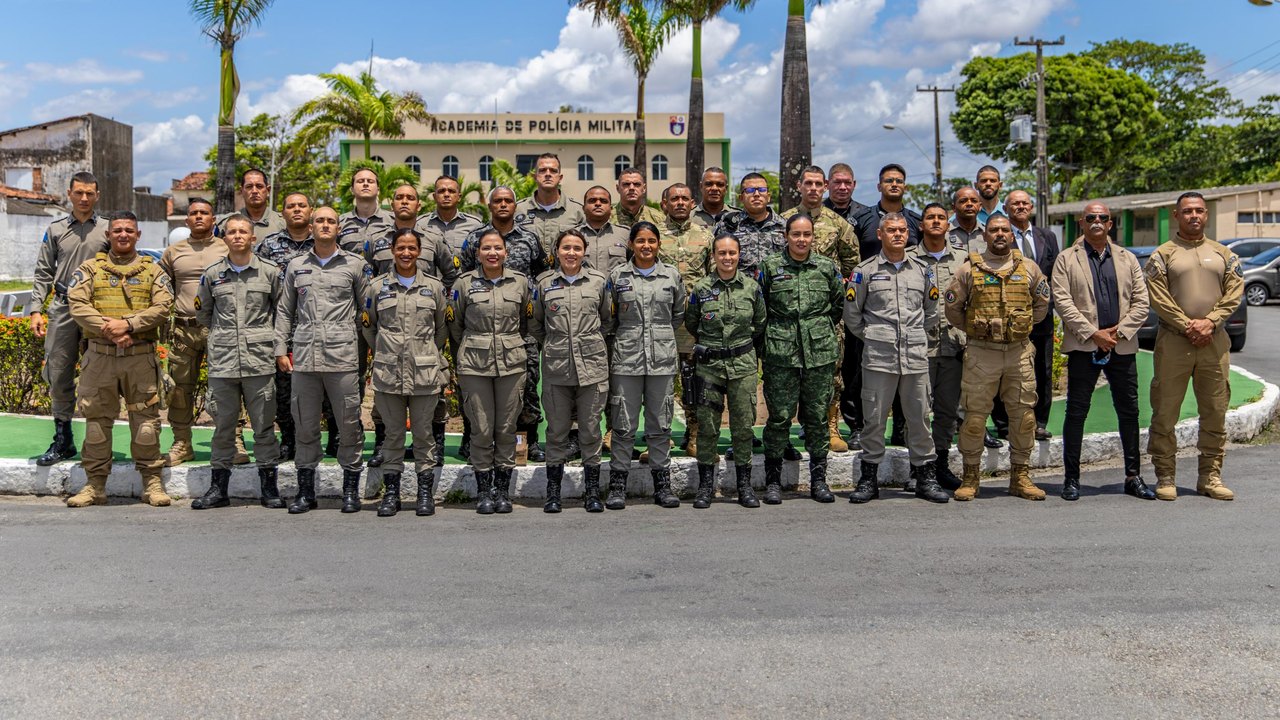 PM realiza solenidade de formatura do Curso Policial de Capacitação Aquática
