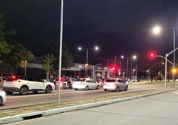 Maceió terá tolerância para avanço de sinal vermelho durante a madrugada