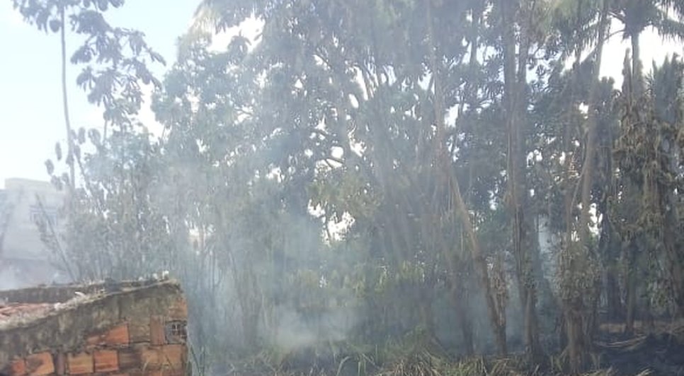 casa de recuperação pega fogo