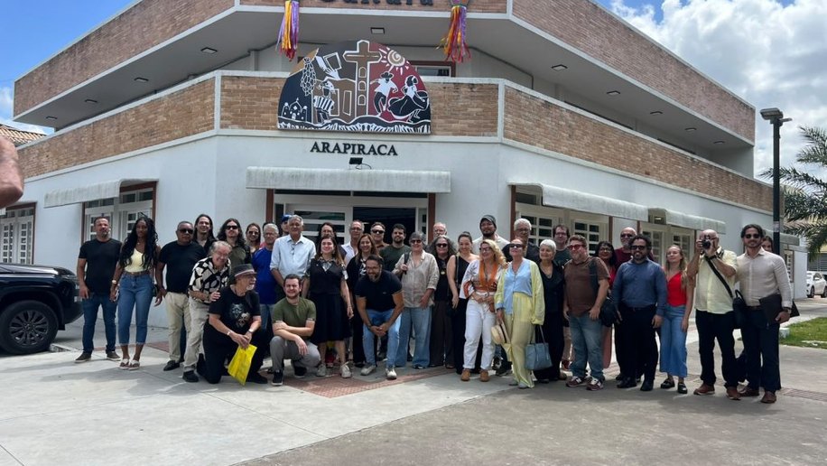 Produtores e artistas alagoanos visitam as obras do Conservatório de Música de Arapiraca