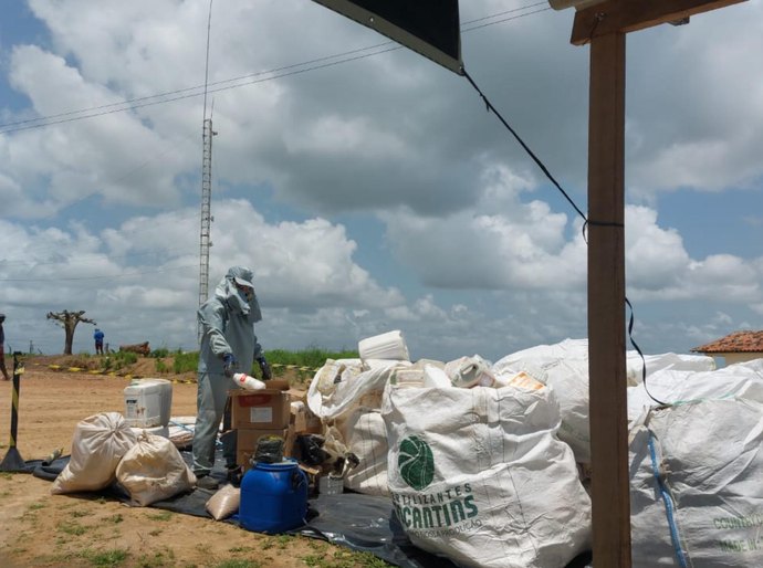 Início da campanha de recebimento de embalagens vazias de agrotóxicos recolhe mais de 800 unidades