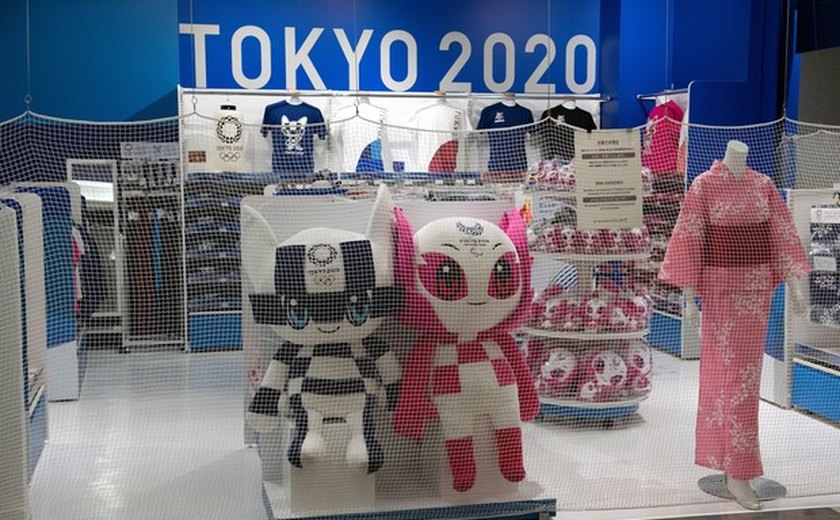 Produtos oficiais de Tóquio-2020 encalham nas prateleiras por conta da covid-19