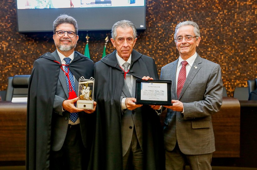 Seção Especializada Cível homenageia Orlando Rocha e Elisabeth Carvalho