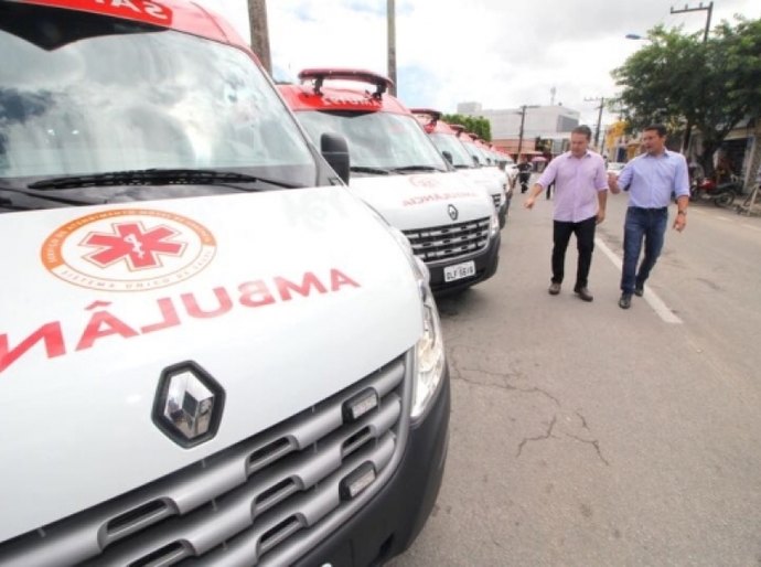 Governo investe R$ 3,8 milhões em 20 novas ambulâncias para o Samu