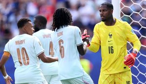Jogadores franceses contra Noruega na Copa do Mundo - Foto: FIFA via Getty Images