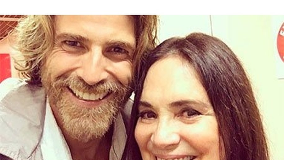 Reynaldo Gianecchini comemora primeiro trabalho com Regina Duarte