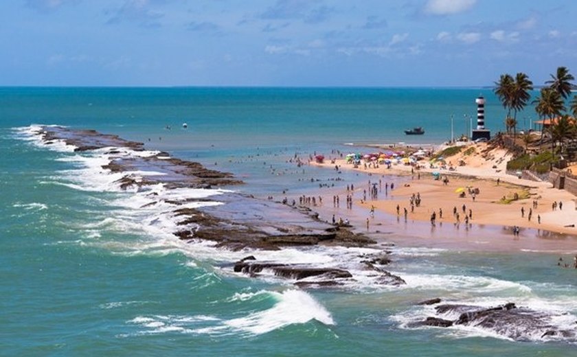 Trechos próprios para banho na costa alagoana são divulgados pelo IMA