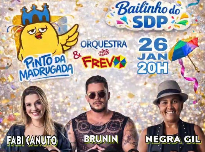 Muito Frevo: Samba da Periferia recebe bloco Pinto da Madrugada e outras atrações nesta segunda