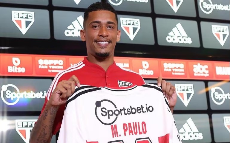 São Paulo apresenta Marcos Paulo como reforço para o ataque: ‘É um recomeço’