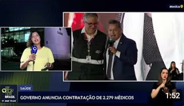 Governo anuncia contratação de 2.279 médicos