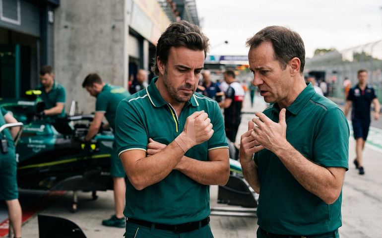 Aston Martin limita voltas no GP da Austrália por risco de lesão permanente nos pilotos