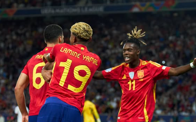 Espanha vence a França em jogo de nove gols e faz a final da Liga das Nações contra Portugal