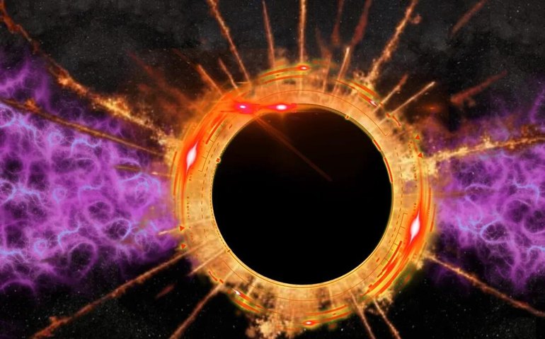 Matéria escura em decaimento pode explicar buracos negros gigantes detectados pelo James Webb