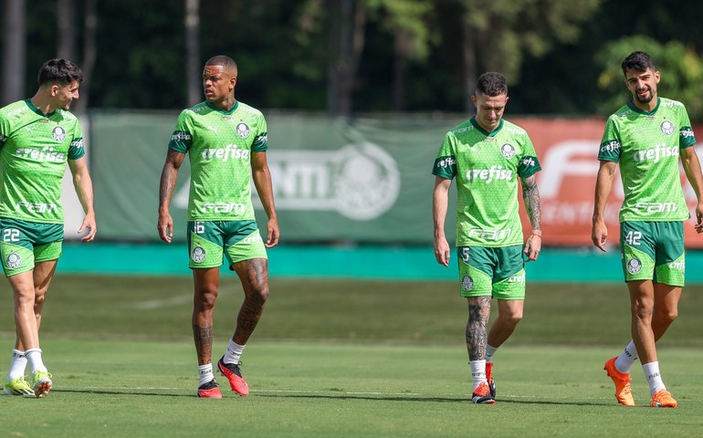 Palmeiras encerra preparação para encarar Botafogo-SP e Lázaro pede atitude: 'Impor o jogo'