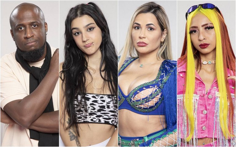 Em ‘A Fazenda’, André, Bia Miranda, Deolane e Ruivinha de Marte estão na 9ª roça