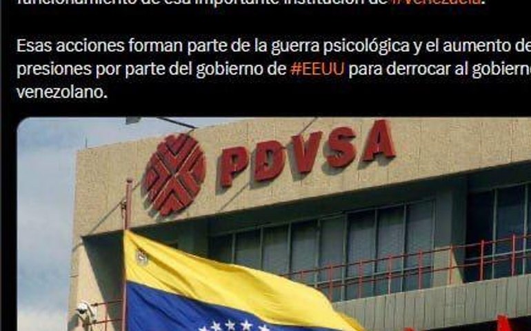 Cuba denuncia ataque cibernético contra petroleira estatal da Venezuela